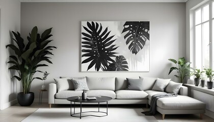 Photo interior modern design room 