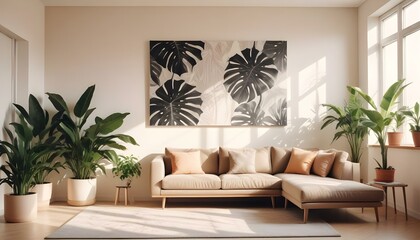 Photo interior modern design room 