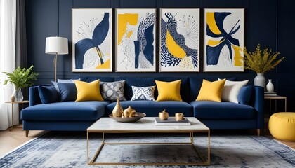 Photo interior modern design room 