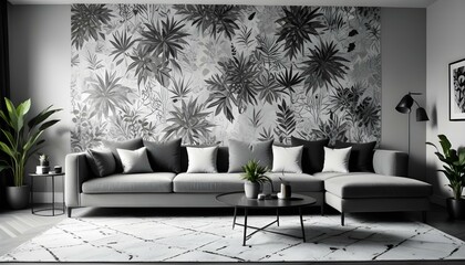 Photo interior modern design room 