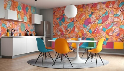 Photo interior modern design room 