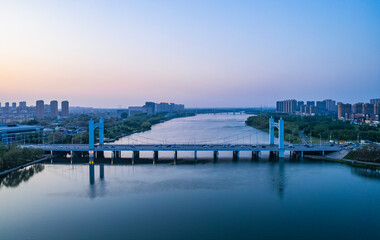 Fototapeta premium Landscape of Taizi River in Liaoyang, Liaoning province