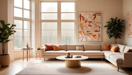 Photo interior modern design room 