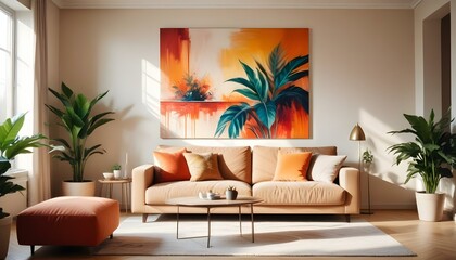 Photo interior modern design room 