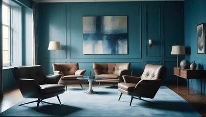 Photo interior modern design room 