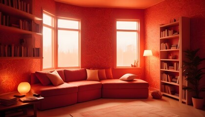 Photo interior modern design room 