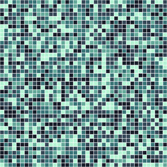 Retro Pixel Mosaic Pattern Background