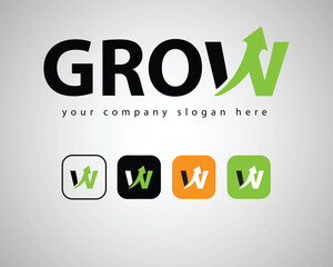 Organic and Natural Growth Logo Design for Sustainable Branding