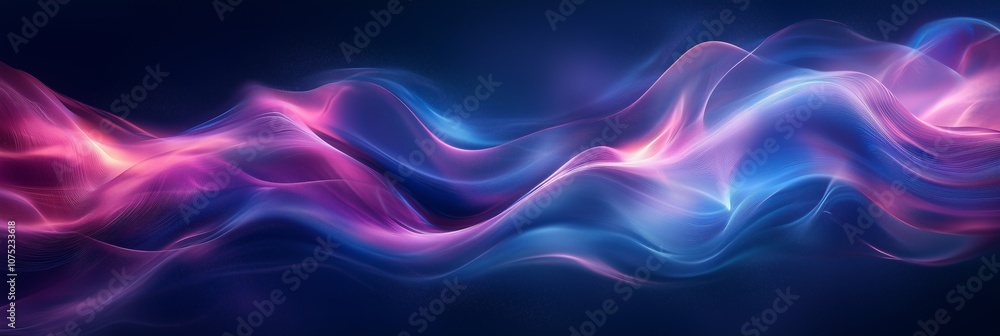 Poster a beautiful gradient background with smooth lines and curves