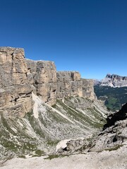 Views of the Mountains in the Dolomites, Italy
