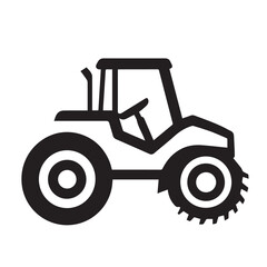 Naklejka premium Plow In cartoon, hand-drawn flat style. image for social media, websites and UI. Isolated 2D vector design in logo, icon, sketch style, simple line vector, single color. AI Generative Art.