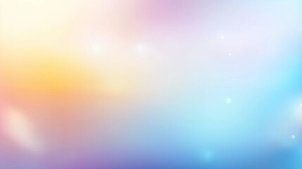 Naklejka premium Elegant pastel gradient background in soft blue, pink, and yellow hues, perfect for creating a dreamy, high-resolution digital design or wallpaper. This hyper-realistic, detailed, and vibrant vector-s