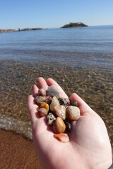 rocks on the beach