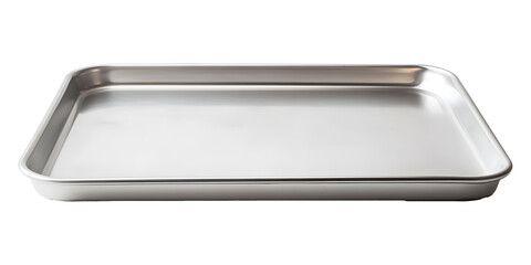 baking sheet isolated on white background 