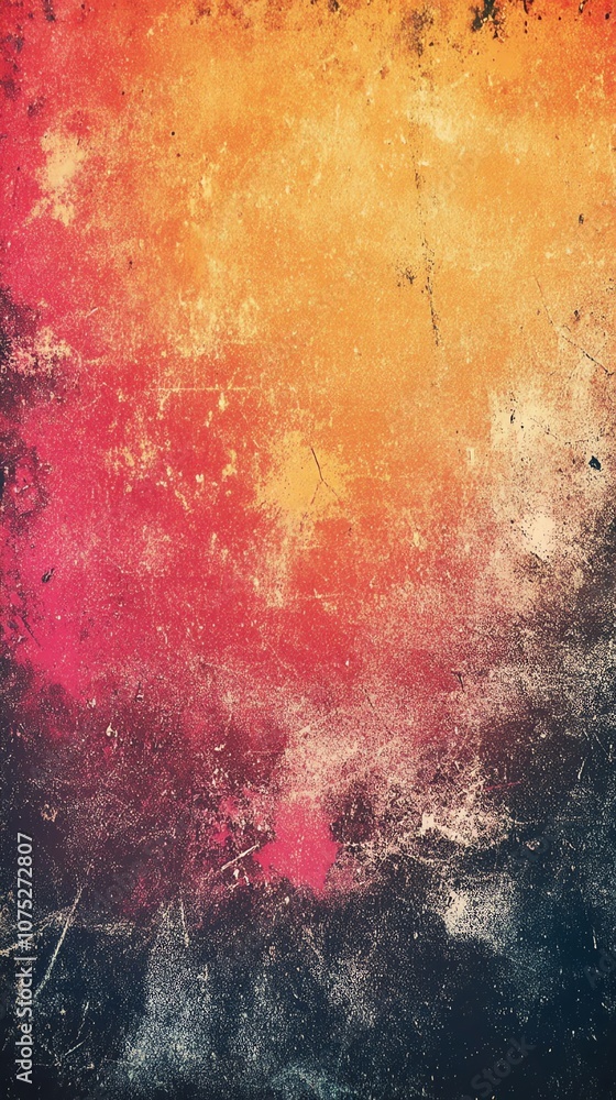 Aufkleber Abstract background with grunge texture and faded color transitions.