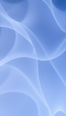 Soft Blue Abstract Background With Flowing Shapes and Gentle Curves in a Tranquil Setting