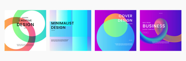 Colorful Gradient Background Modern Design Ideal for Post, Background, Banner, Ad, Promo, Invitation, Etc