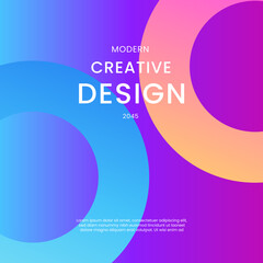 Blue Pink and Purple Violet Gradient Background Modern Design Ideal for Post, Background, Banner, Ad, Promo, Invitation, Etc