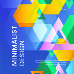 Colorful Gradient Background Modern Design Ideal for Post, Background, Banner, Ad, Promo, Invitation, Etc