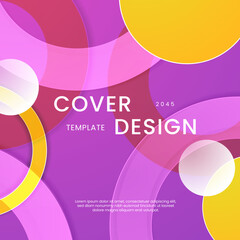 Pink Yellow and White Abstract Modern Background Ideal for Post, Background, Banner, Ad, Promo, Invitation, Etc