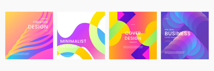 Colorful Gradient Background Modern Design Ideal for Post, Background, Banner, Ad, Promo, Invitation, Etc