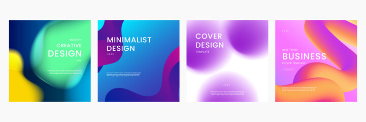 Colorful Background Minimalist Gradient Style Ideal for Post, Background, Banner, Ad, Promo, Invitation, Etc