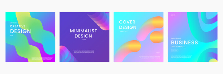 Colorful Background Minimalist Gradient Style Ideal for Post, Background, Banner, Ad, Promo, Invitation, Etc