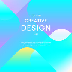 Blue Purple Violet and Yellow Gradient Background Modern Design Ideal for Post, Background, Banner, Ad, Promo, Invitation, Etc