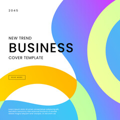 White Yellow and Purple Violet Modern Abstract Background Ideal for Post, Background, Banner, Ad, Promo, Invitation, Etc