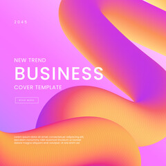 Orange and Purple Violet Abstract Modern Background Ideal for Post, Background, Banner, Ad, Promo, Invitation, Etc