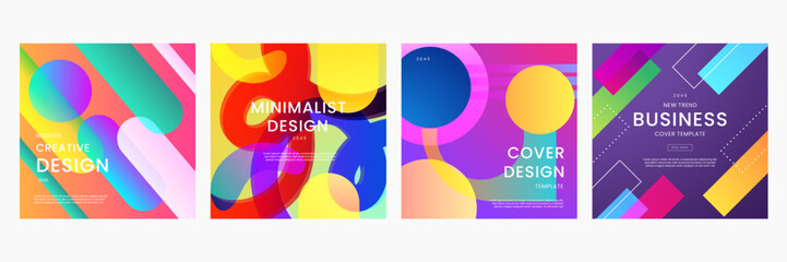 Colorful Gradient Background Modern Design Ideal for Post, Background, Banner, Ad, Promo, Invitation, Etc