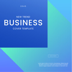 Obraz premium Blue and Green Modern Abstract Background Ideal for Post, Background, Banner, Ad, Promo, Invitation, Etc