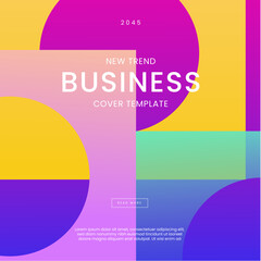 Purple Violet Yellow and Green Abstract Modern Background Ideal for Post, Background, Banner, Ad, Promo, Invitation, Etc