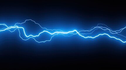Abstract Electric Wave Pattern