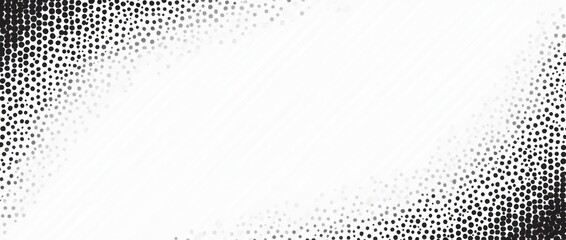 High Contrast Halftone Dot Background