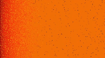 Orange Halftone Comic Book Background