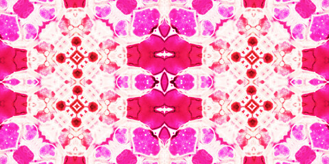 Seamless kaleidoscope pattern. The texture of the woven pattern. Endless pattern