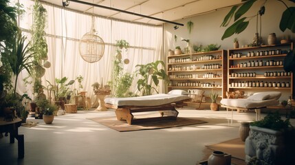 A photo of a holistic wellness center