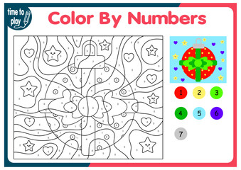 children's educational tasks, games. puzzle. coloring by numbers. Christmas tree. Christmas balls. penguin. deer.
