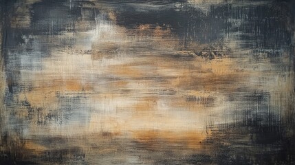 Oil painting depicting a wooden texture background with a vintage natural pattern showcasing a grunge surface of a rustic tabletop