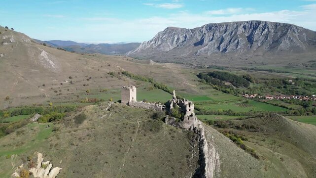 The Trascau fortress, Romania