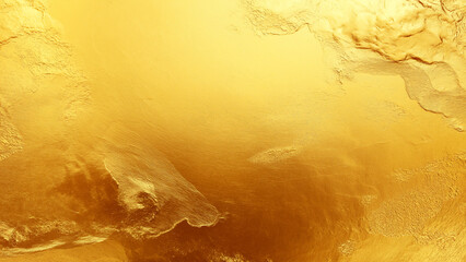 Abstract golden background texture with a grainy, rough and shiny effect.