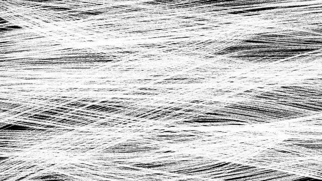 Background with white pencil lines on black, hand-drawn doodles, chalk shading on a blackboard, fast frame change, background for advertising, looped, 4k