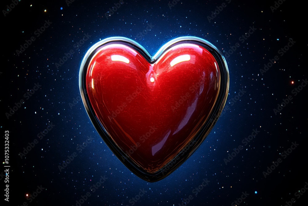 Aufkleber pixel art of a classic red heart symbol in 8-bit style, with vibrant retro colors and a nostalgic fe