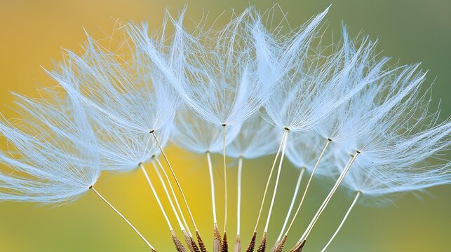 Dandelion Clock: A close-up of a dandelion&rsquo;s fluffy seed head, individual filaments ready to disperse. The windless air mirrors the slow pace of legal proceedings. 