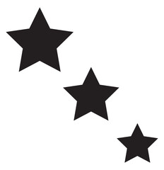 One to five star rating, rate us, review vector icon set isolated on grey background. Customer feedback concept. Vector illustration. 545