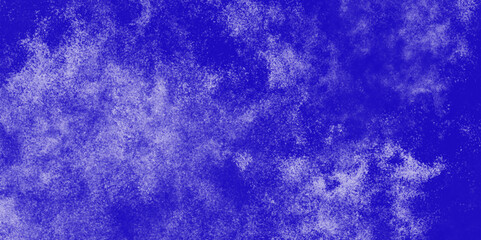 Abstract blue background with blue Dark Wall Background texture. Old blue purple paper with white stain. Chaotic blue watercolor paper texture background. Beautiful cirrus clouds. blue sky background.