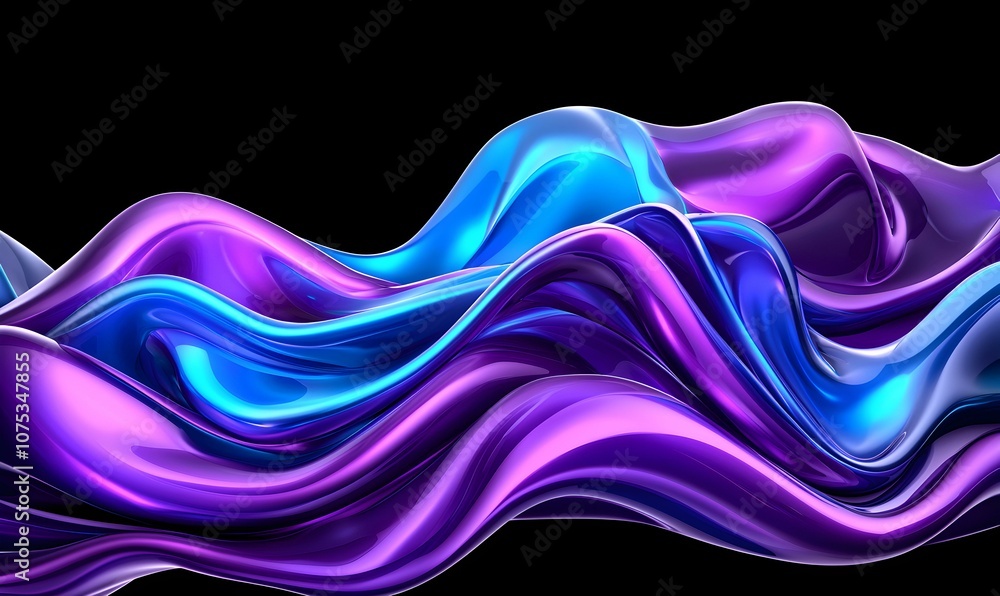 Poster vibrant abstract swirls, a mesmerizing blend of dynamic colors creating an energetic and captivating