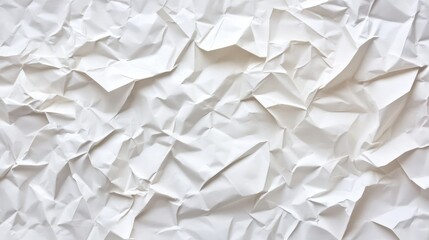 Obraz premium Wrinkled beige paper background with soft, warm lighting, creating an organic, textured surface perfect for minimalist designs.