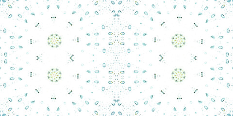 Seamless kaleidoscope pattern. The texture of the woven pattern. Endless pattern
